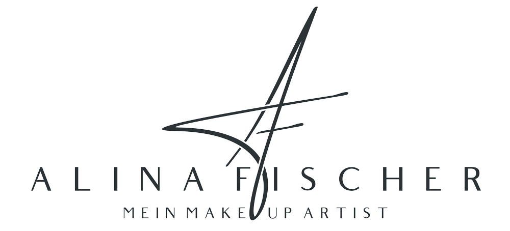 Logo Alina Fischer Mein Make-up Artist - schwarz